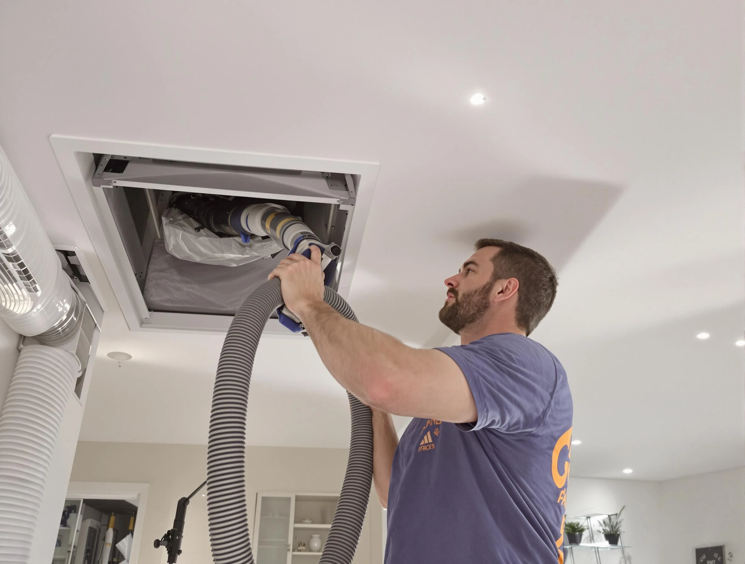 Precision indoor duct cleaning by Monroeville Air Duct Cleaning in Monroeville
