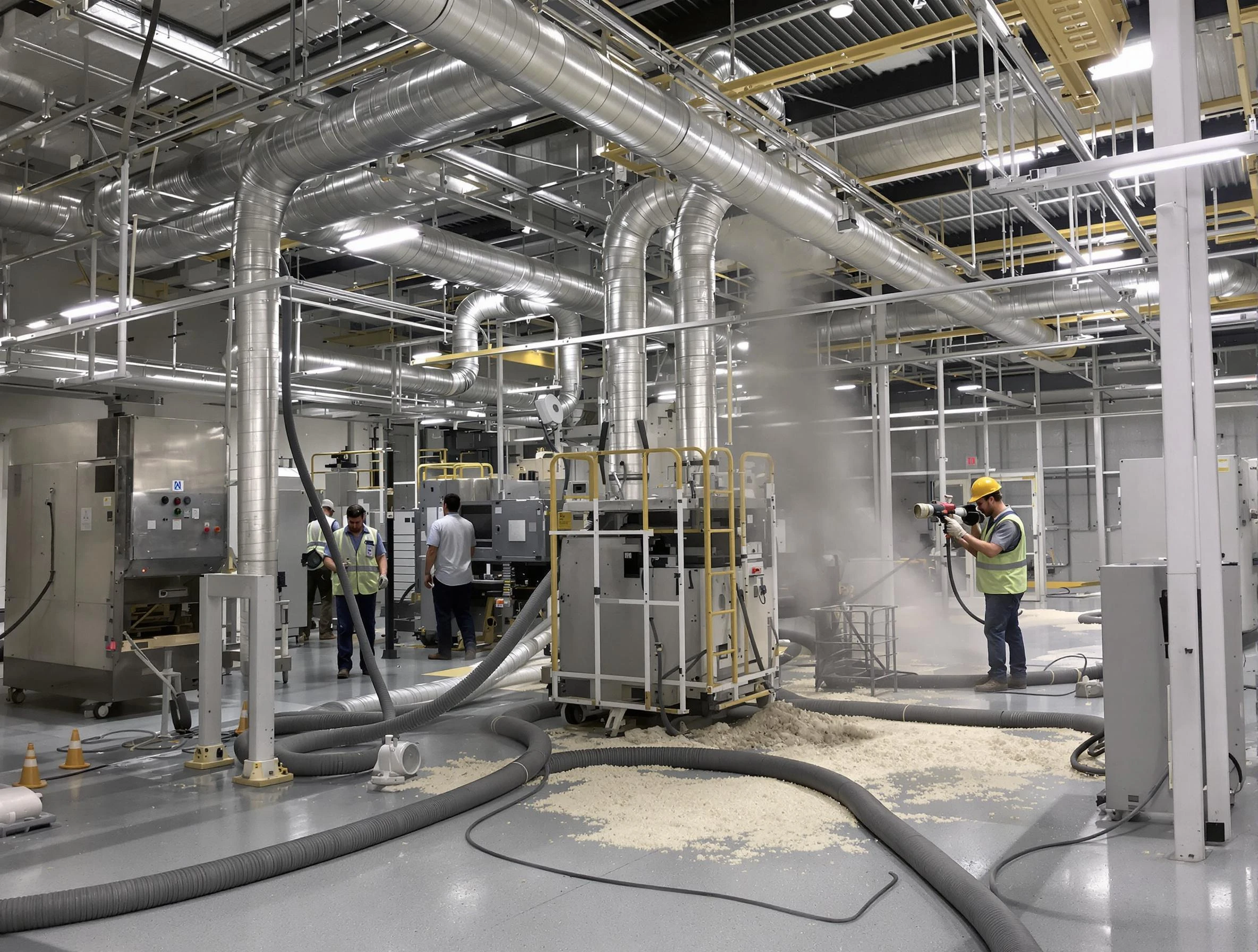 Heavy-duty industrial duct cleaning by Monroeville Air Duct Cleaning in Monroeville